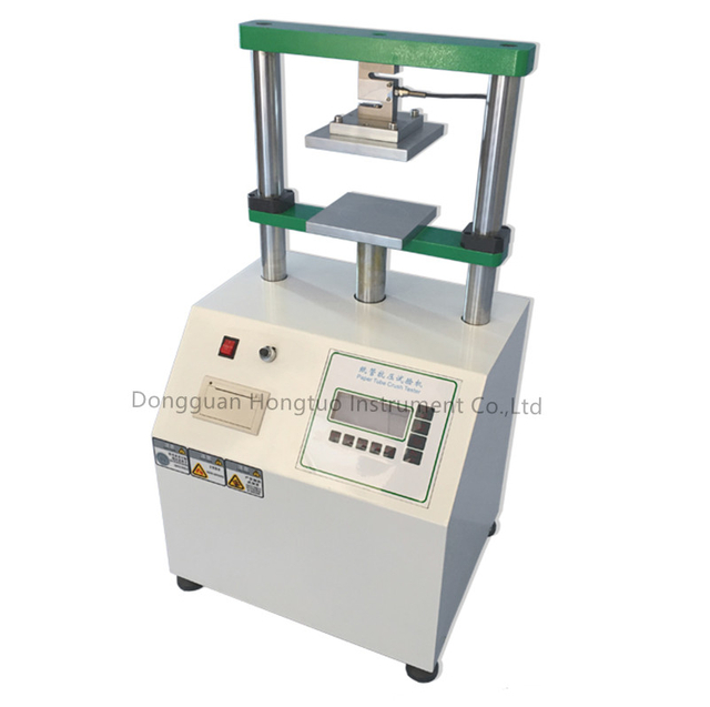 High Accuracy Paper Tube Core Compression Strength Tester Machine