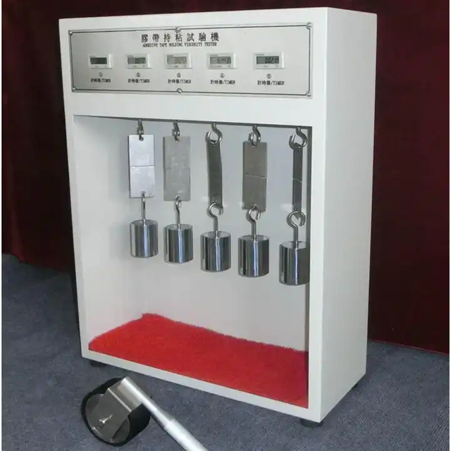 ASTM D3654 Microcomputer Room Temperature Tape Adhesive Retention Tester
