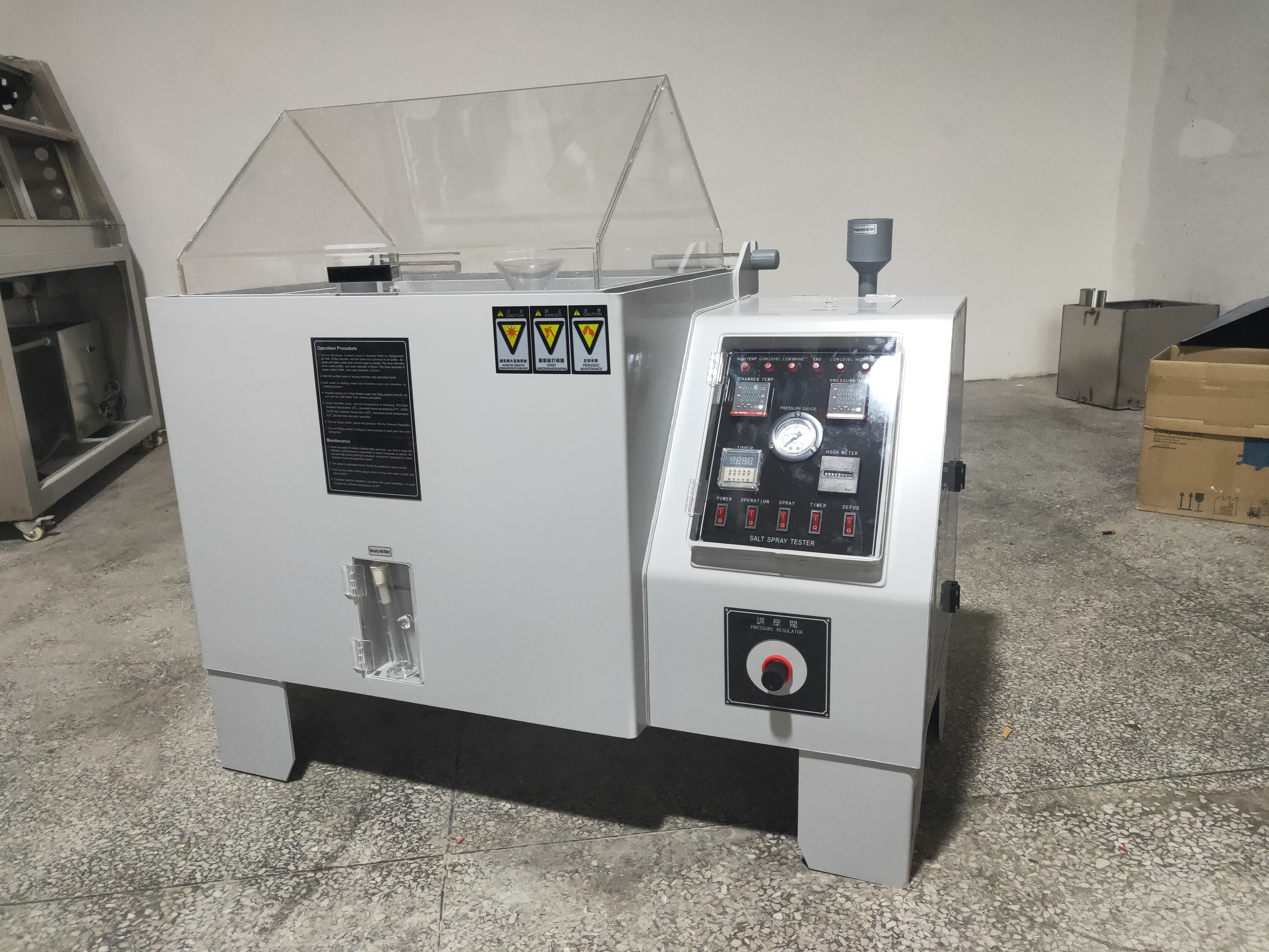 Large 1200L Temperature Humidity Compound Salt Spray Test Chamber For Organic Film