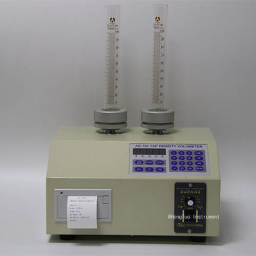 Double Channel Powder Tap Density Tester Powder Tapped Density Tester WIth CE