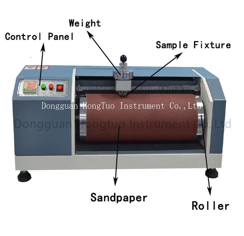 New Tire Rubber Belt Sole Leather Din Abrasion Tester Din Rubber Abrasion Tester 