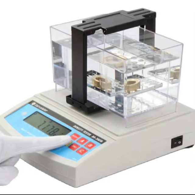 DA-900M Digital Solids Density Meter Electronic Density Tester Portable Densimeter and Rubber Plastic Density Meter