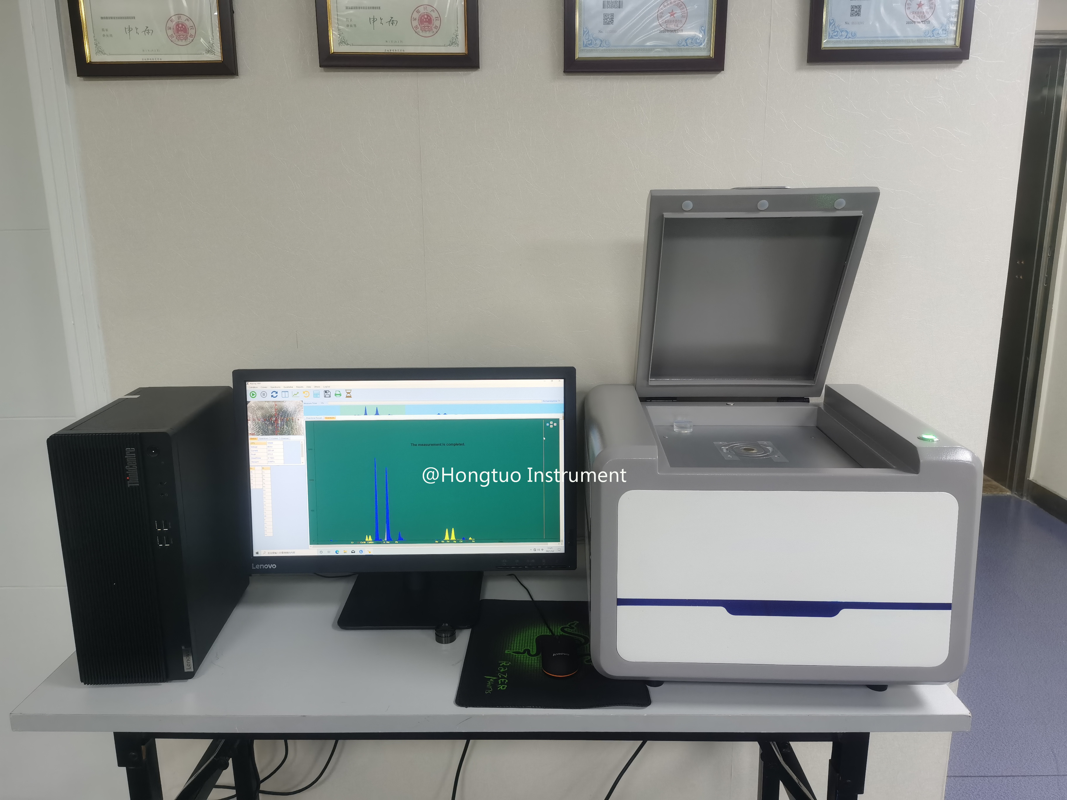 DX-2600M High Precision XRF Precious Metal Analyzer , Easy-operate Metal Purity Testing Machine