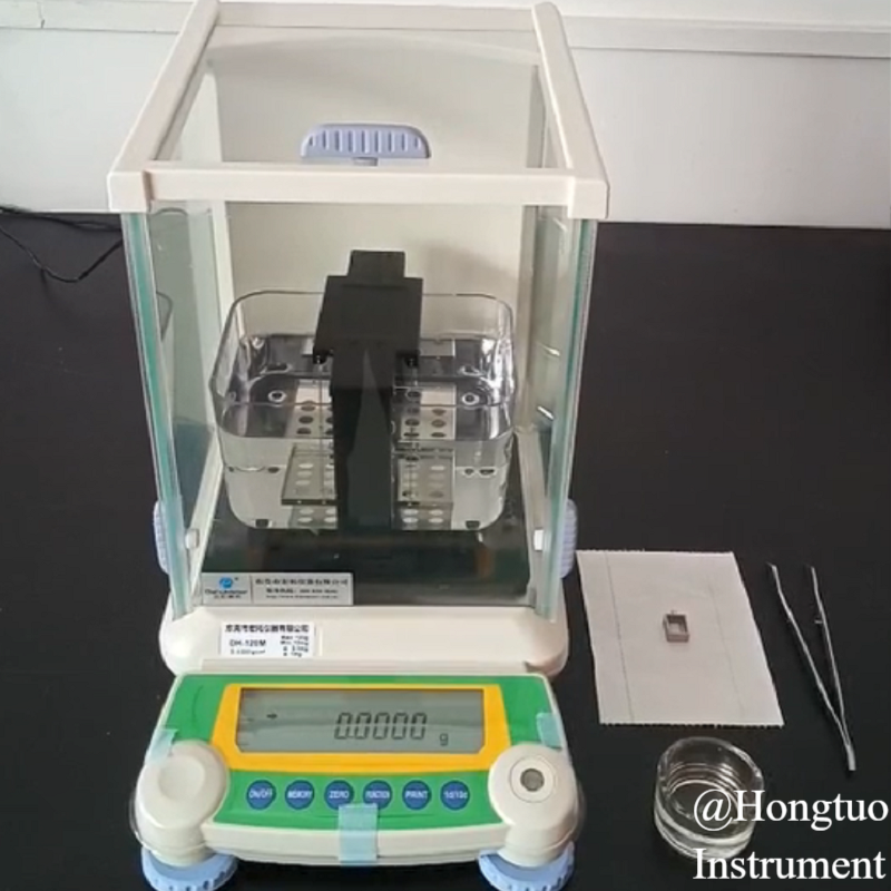 DH-200M Professional High-precision Digital Gravimeter for Solids,Gravimeter Instrument,Electronic Solids Densimeter,Portable Solids Density Meter