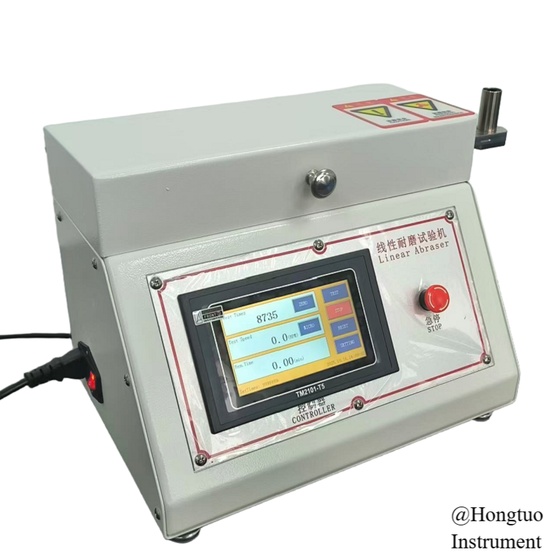 ASTM D1175 ASTM D3884 ASTM D1044 Taber Linear Tester Abrasion Scratch Tester 