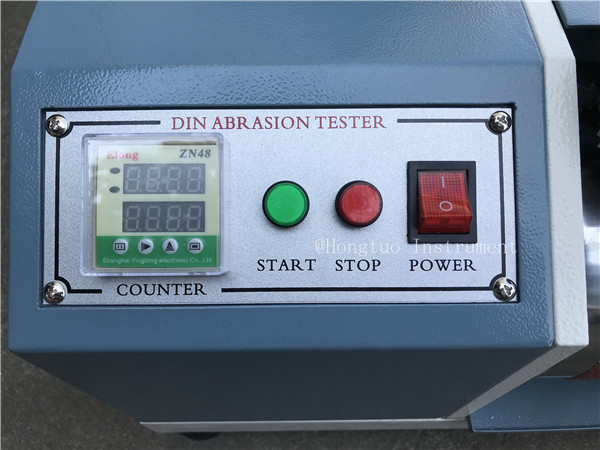 DIN 53516 DIN Abrasion Tester Rubber Abrasion Testing Machine 5N 10N