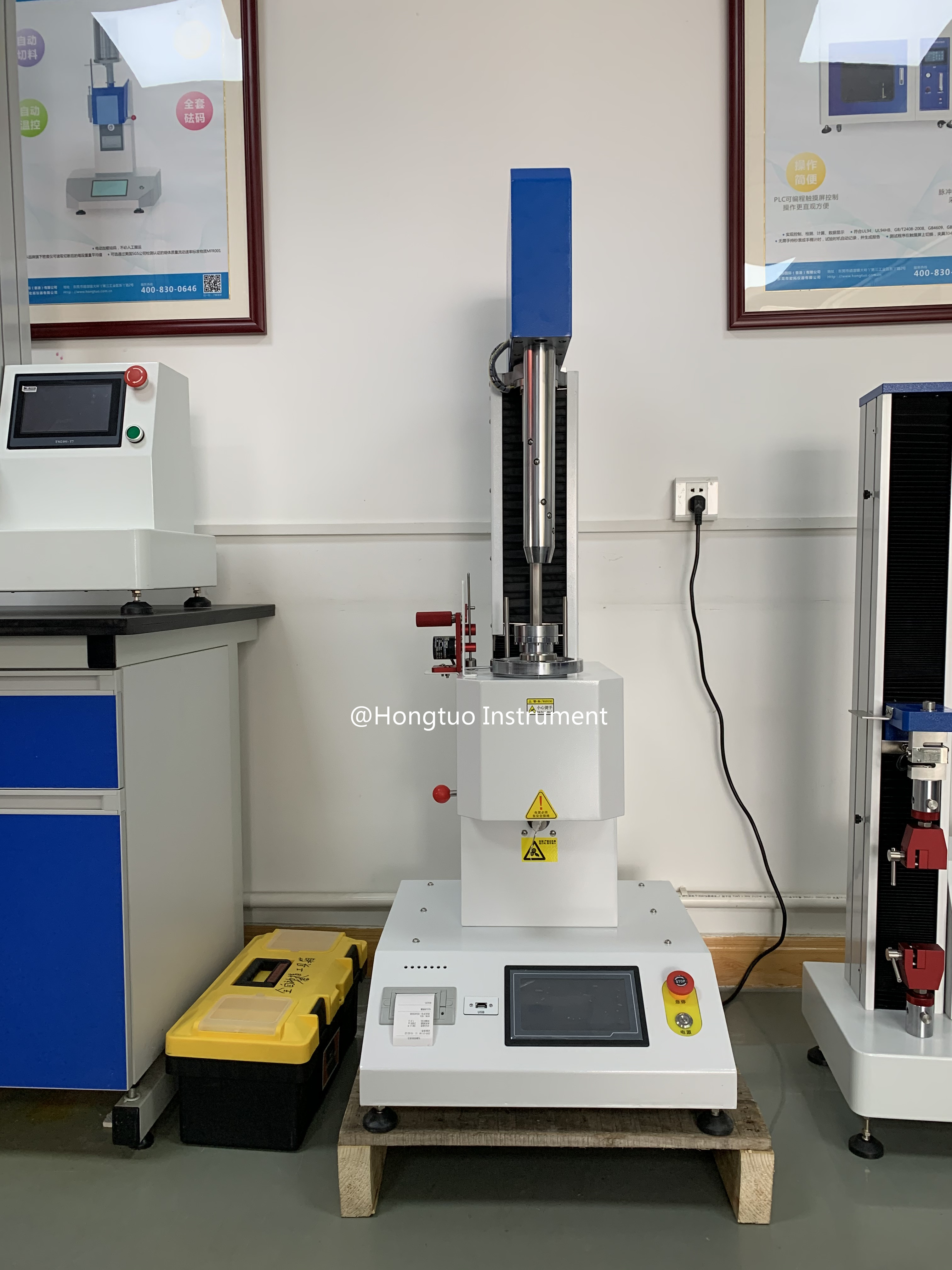 DH-AI-VP Automatic Model Fast Melt Flow Rate Testing Machine High Measurement Efficiency Melt Flow Index Tester