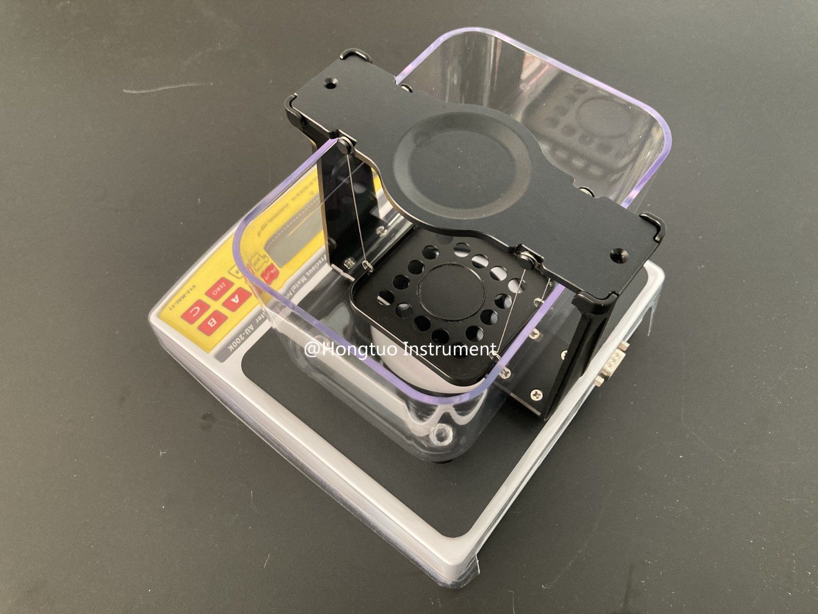  AU-200K Digital Electronic Gold Measuring Machine, Gold Scale and Purity Testing Equipment, Gold Test Solution