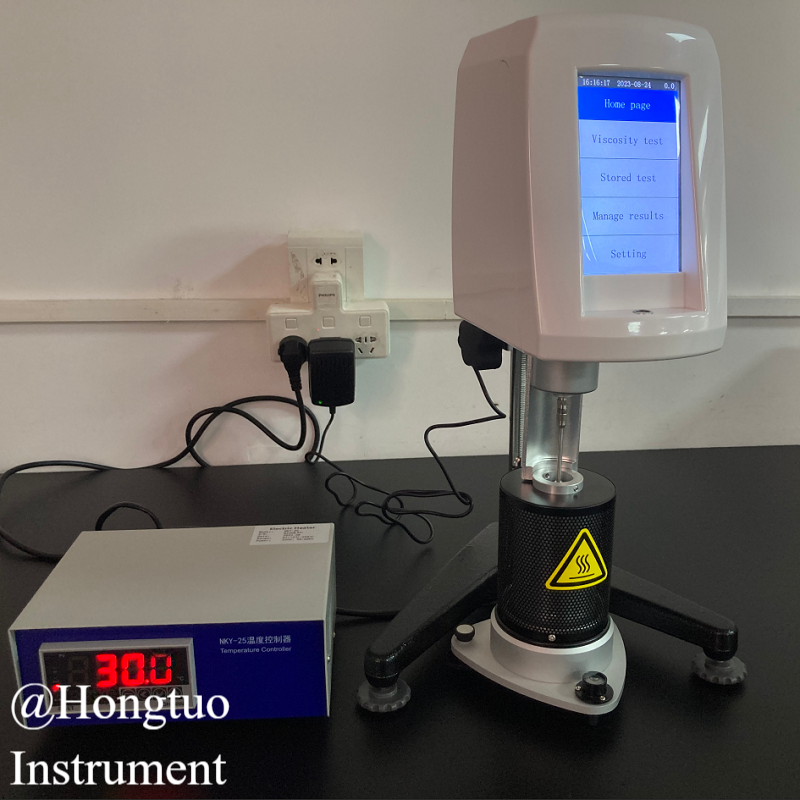 DH-RVDV-1T-H Digital Touch Screen High Temperature Brinell Viscometer, High Precision Rotating Viscometer, Viscosity Tester