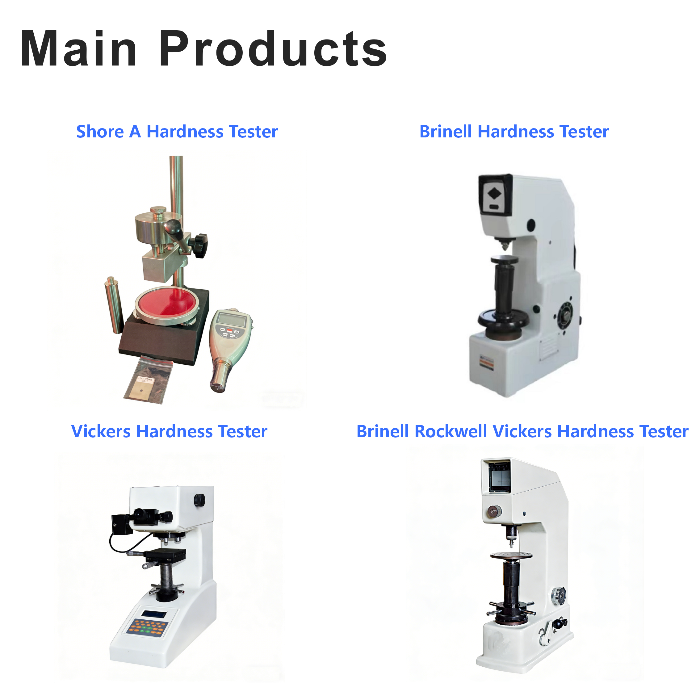 HRS-150 Touch Screen Digital Display Rockwell Hardness Tester, High Precision Metal Hardness Tester