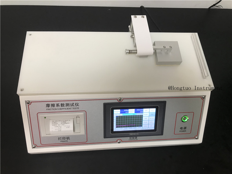ASTM D1894 Coefficient of Friction Testing Machine Friction Peel Tester