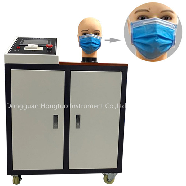 GB/T32610-2016 Face Mask Testing Equipment AC220V Mask & Respirator Breathing Resistance Tester