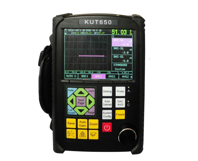 KUT-650 Portable Ultrasonic Metal Flaw Detector NDT Instrument