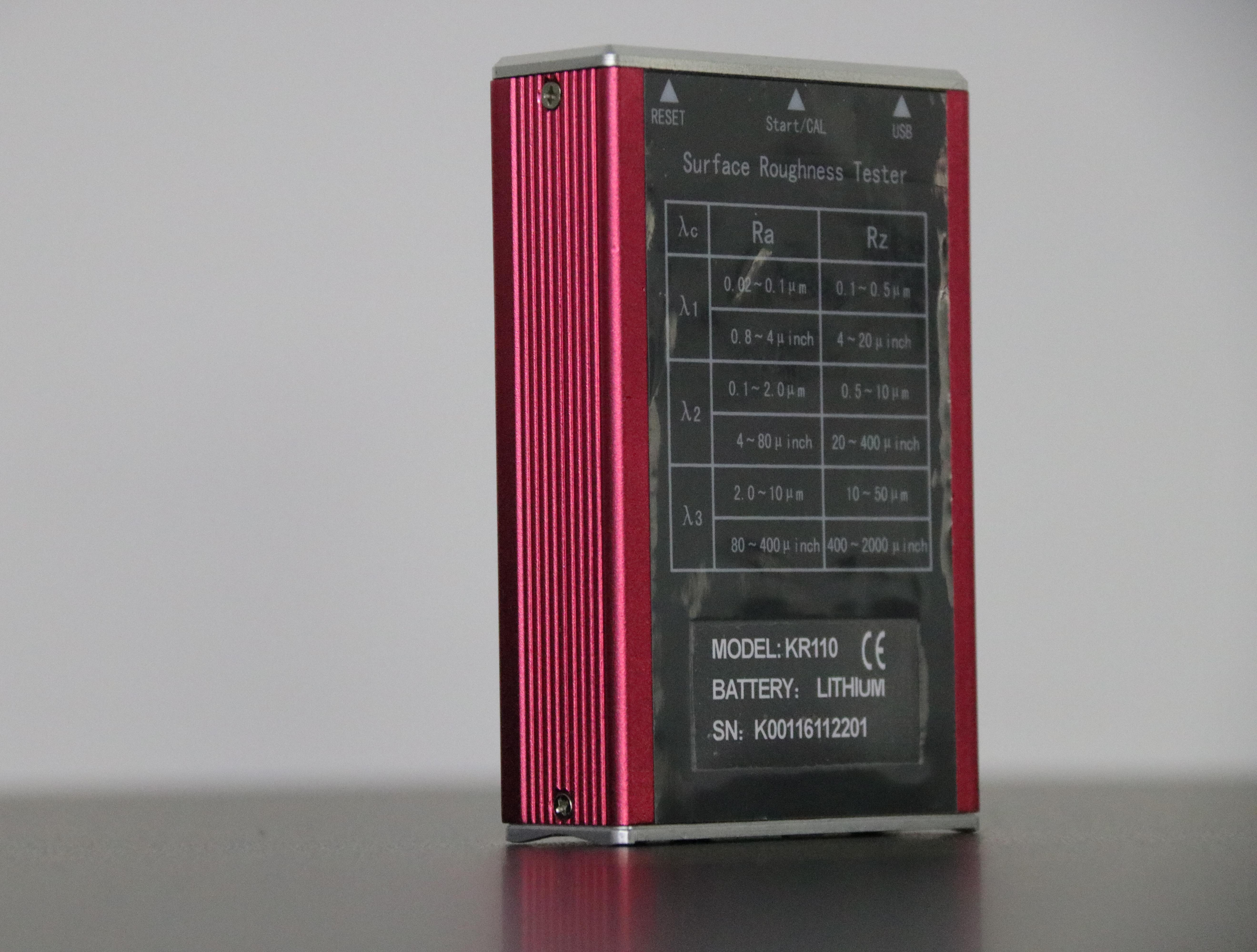 KR110 Surface Roughness Tester, Surface Roughness Measuring Instrument, Mobile Handheld Instrument