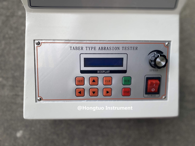 Paint Leather Wear Abrasion Resistance Test Machine Taber Abrasion Tester for Lab