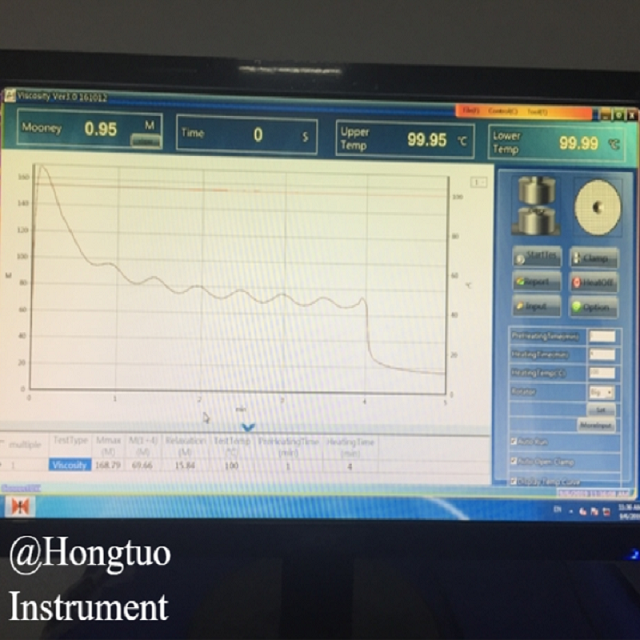 High Quality Lab Rubber Plastic Moving Die Rheometer
