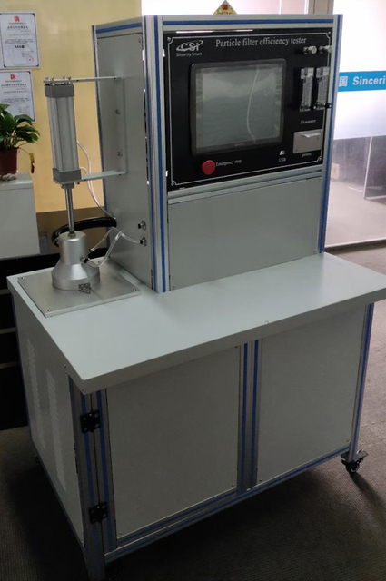 GB/T 2626 Submicron Particulate Filtration Efficiency PFE Tester For Lab