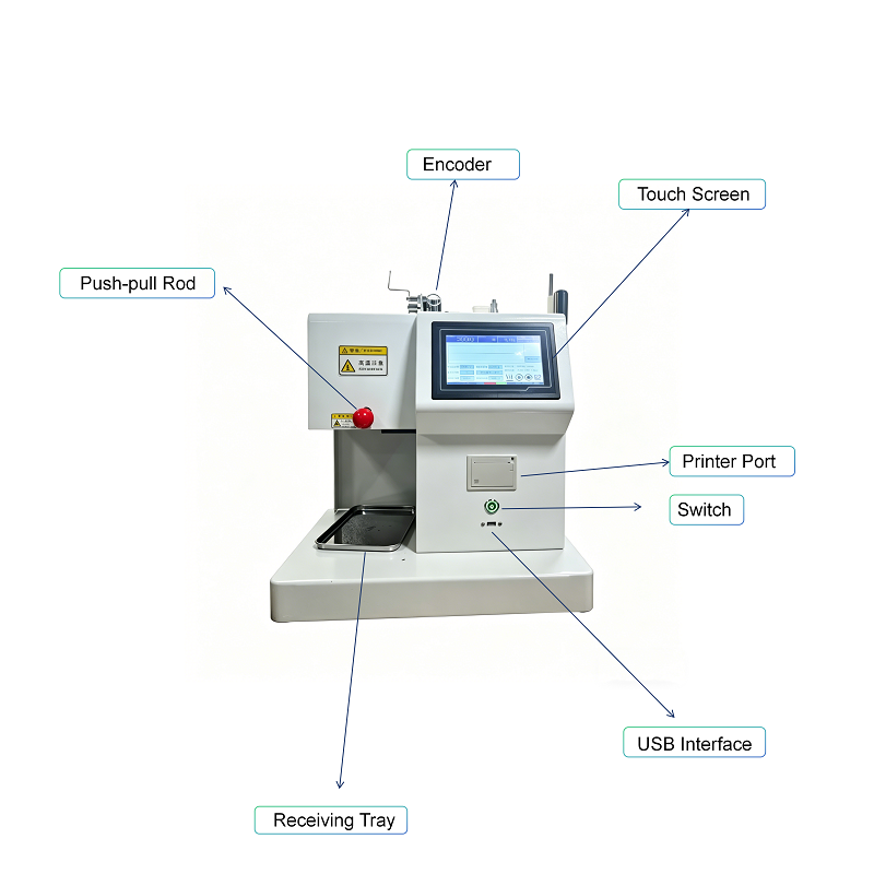 DH-LR-VP High Precision Melt Flow Index Tester MFR MVR ISO1133 ASTM D1238 GB/T3682 Plastic Melting Index Tester