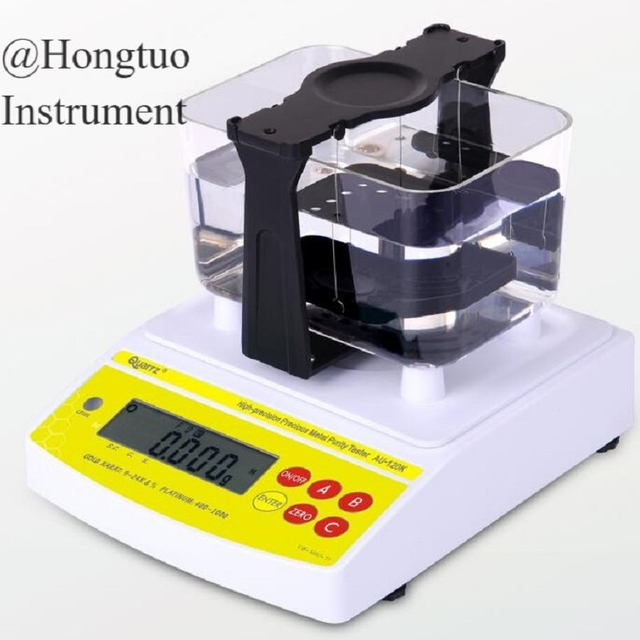  AU-200K Digital Electronic Gold Measuring Machine, Gold Scale and Purity Testing Equipment, Gold Test Solution