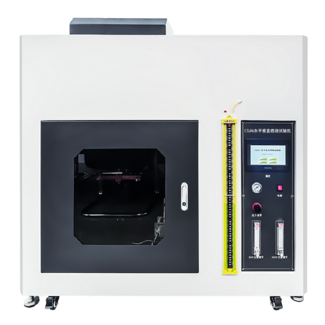 HT-408PT-UL UL Vertical and Horizontal Combustion Tester, Horizontal Vertical Burning Machine for Plastic Materials
