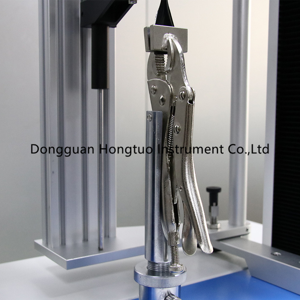 Double Column Plastic Elongation Tensile Testing Machine Tension Testing Extensometer