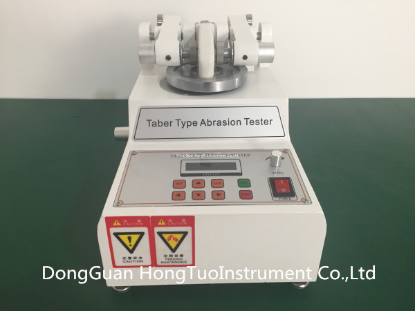 Glass Taber Wear Test DIN53754 Taber Abrasion Resistance Test 250g 500g 750g Load