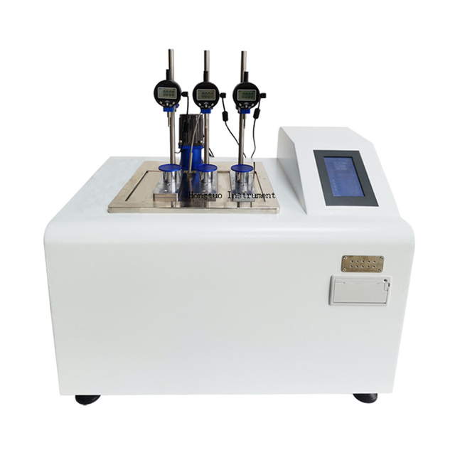 ASTM ISO GB/T Thermal Deformation Vicat Softening Point Temperature Tester 3 Working Station