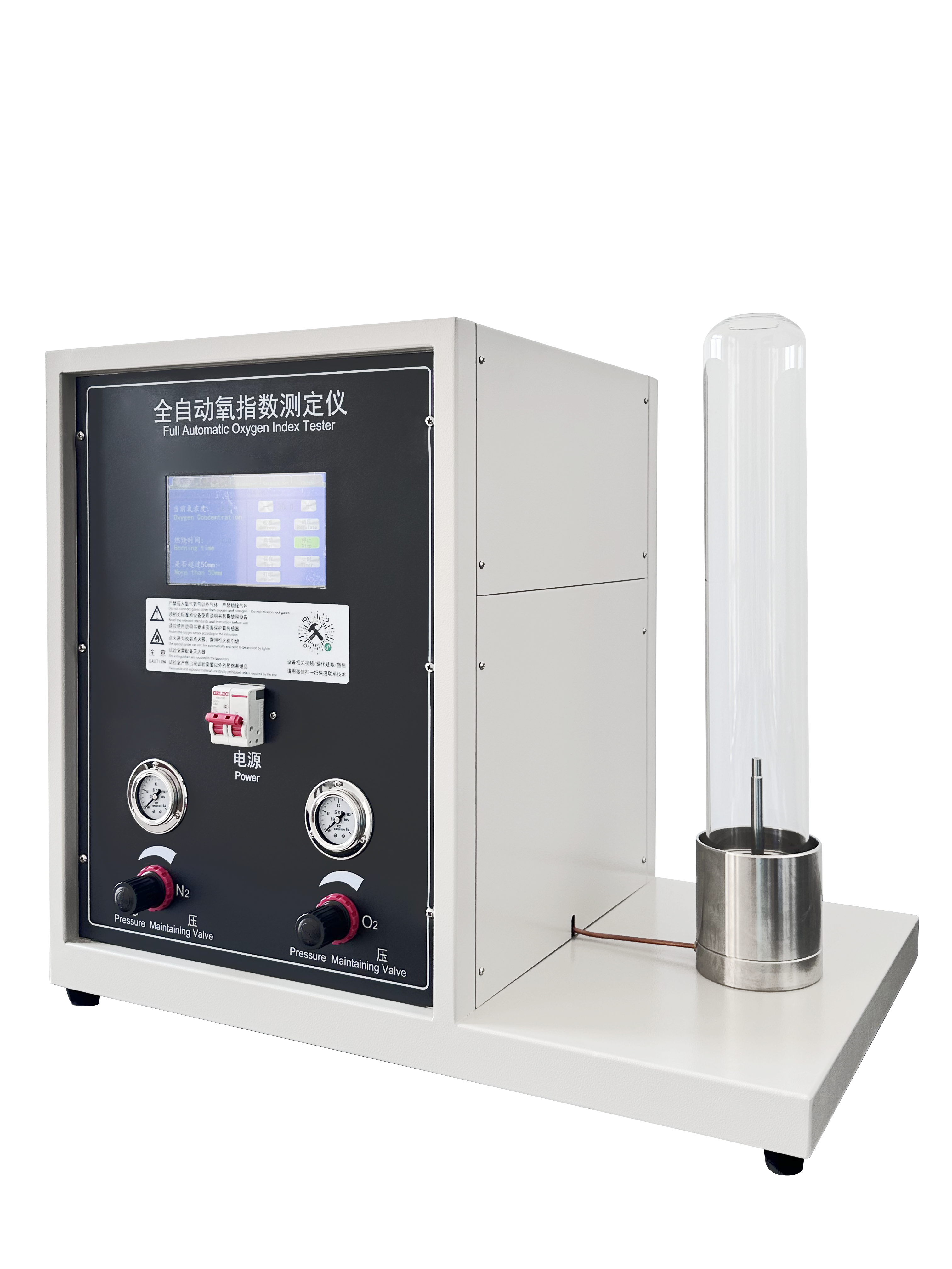 DH-OI-01 Accurate Automatic Oxygen Index Tester Precise Oxygen Index Test Equipment with Full-color touch screen control