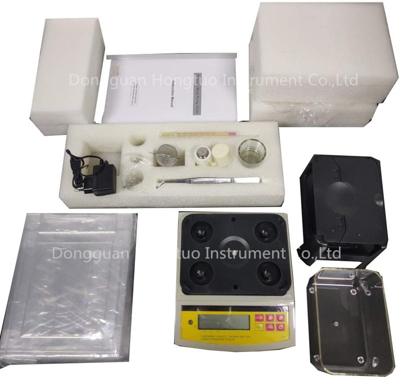Portable Gold Purity Tester Archimedes Principle Gold Density Tester For Bank