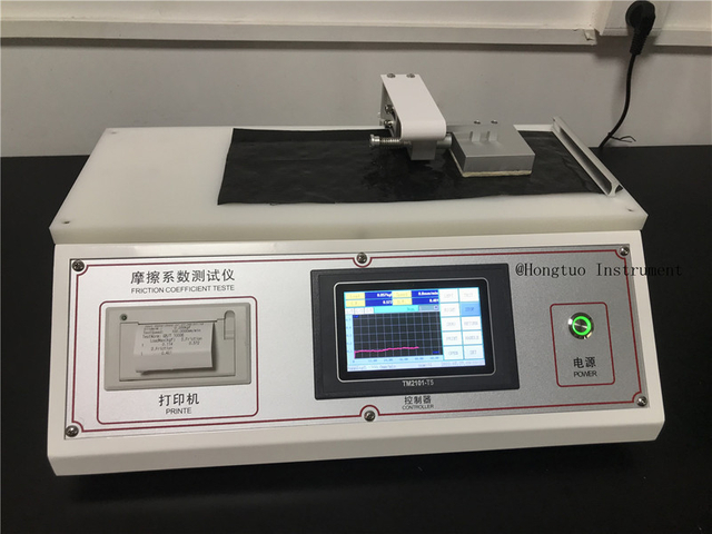 Plastic Film Cof Tester ASTM D1894 Paper COF Testing Machine
