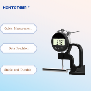 HT-CHB Digital Pipe Wall Thickness Gauge, Handheld Tube Wall Thickness Measuring Instrument for Pipe Wall Thickness Test