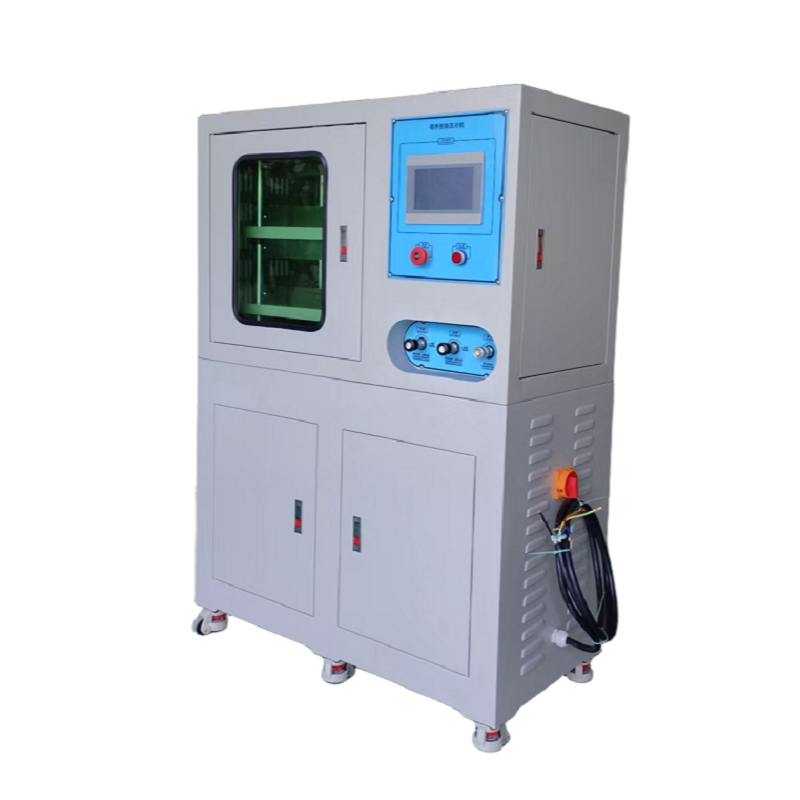 DH-FV30B 30 Ton Touch Screen Lab Flat Vulcanizing Machine for Rubber Plastic Pigment Stabilizer Material Test & Research
