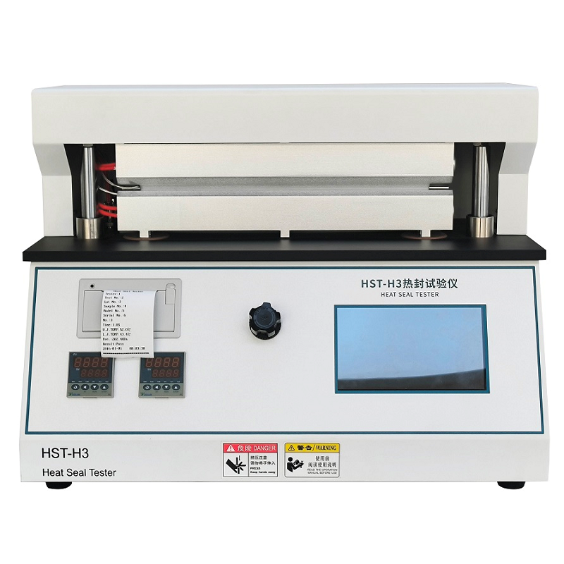 DH-HST-H3 Heat Seal Tester, Lab Heat Sealing Machine Dual Temp Control Sealer Packaging Heat Seal Parameter Test Instrument