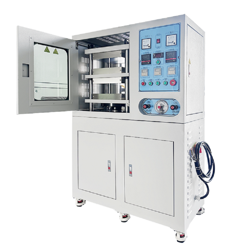 DH-FV30A 30T Laboratory Flat Vulcanizing Machine for Rubber Plastic PVC Masterbatch Sample Molding Lab Vulcanizer
