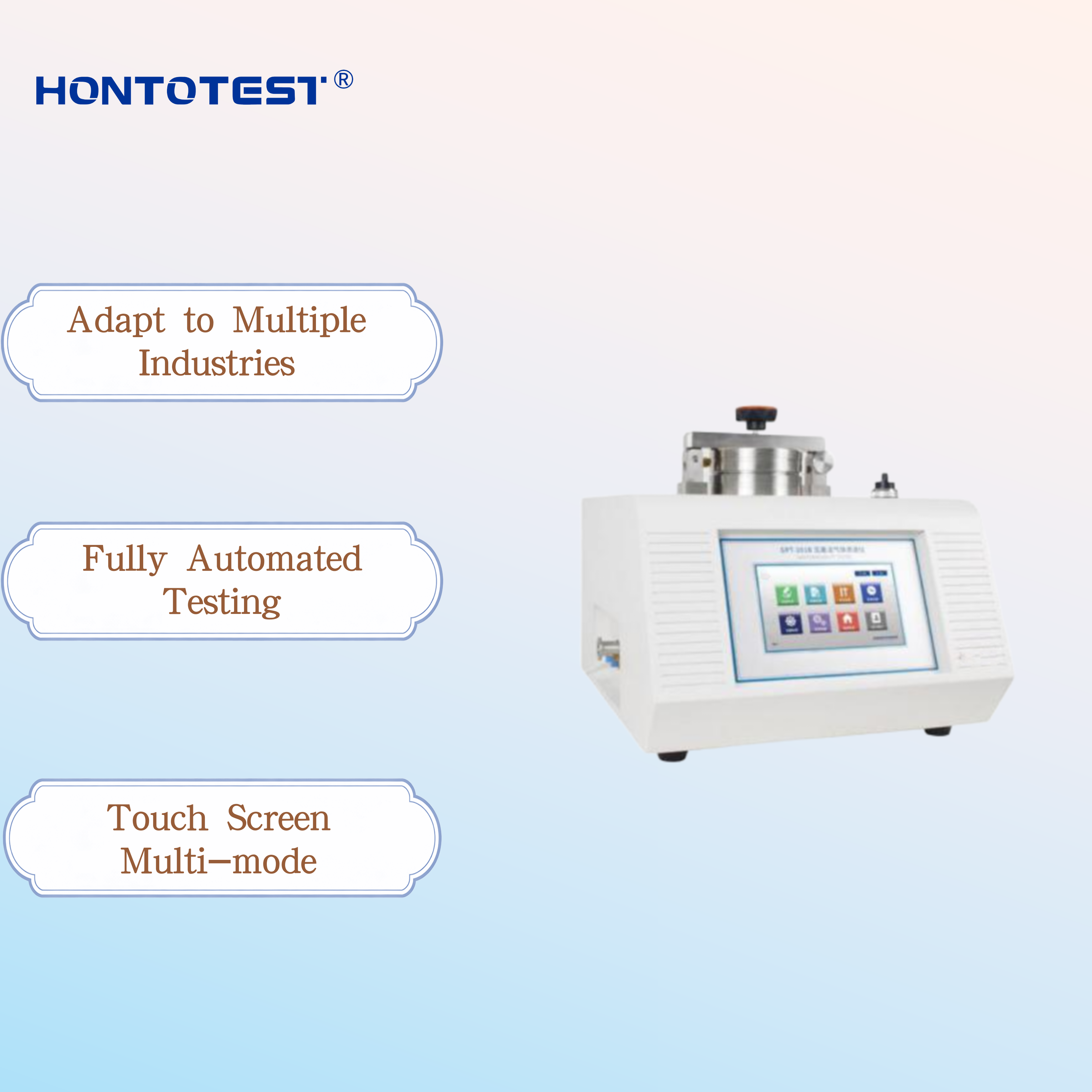 DH-G101 Differential Pressure Gas Permeability Tester for Plastic Film Rubber Tire Barrier Material Gas Transmission