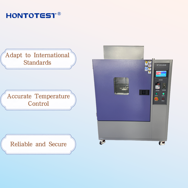 DV-150 Ventilation Aging Test Chamber Forced Air Circulation Aging Oven for Wire Cable Rubber Plastic Leather Textile Aging Test