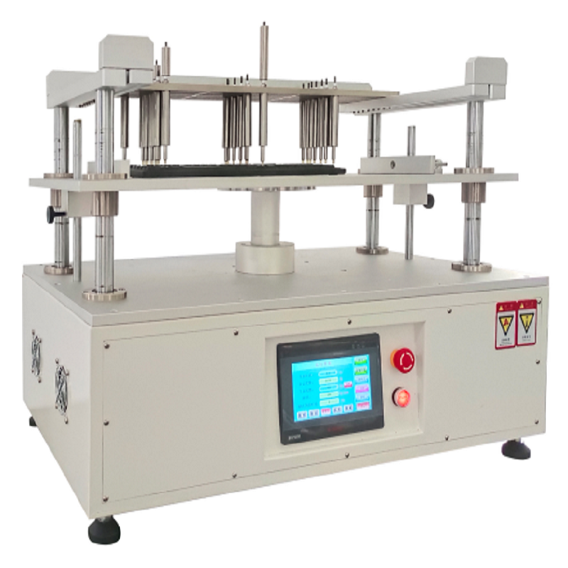 HT-KL-L Keyboard Key Life Durability Tester, Multi-station Electronic Button Fatigue Testing Equipment